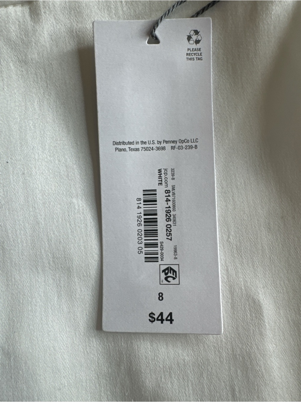 LIZ CLAIBORNE Classic White Midi Pencil Skirt - Picture 8 of 8